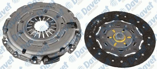 SACHS 3000970145 Debriyaj Seti Meriva - Astra J 2014> Astra K 2015> Insignia A-B Mokka 1.6cdti B16dtl / B16dth Mekanik Sanzuman 6 Vites